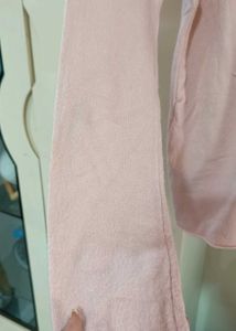 Pink Turtle Neck Long Sleeve Top