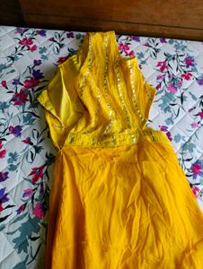 Cutout Yellow Dress