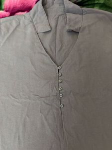 Casual Grey Mini Dress