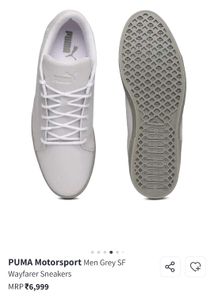 Puma White Casual Shoes
