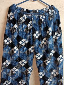 Women&#39;s Fleece Fashion Pajama Night Pants Multicol
