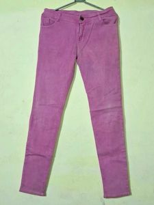 HOT PINK SKINNY JEANS