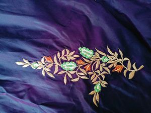 Heavy Embroidery With Full Of Colout Dress New