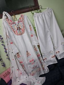 Elegant Embroidered Kurta Set