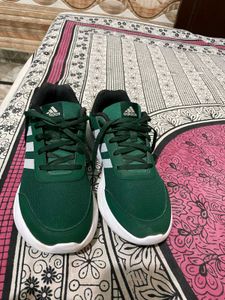 Adidas Green Running Shoes