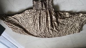 Signal Boho Smocked wide leg Palazzo- size:M