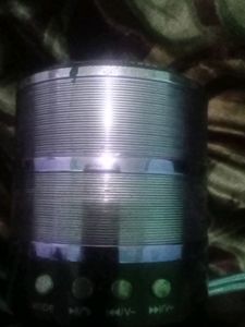 Mini Blue Speaker