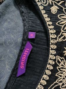 Black Straight Kurti