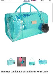 Hamster London Holographic Duffle Bag