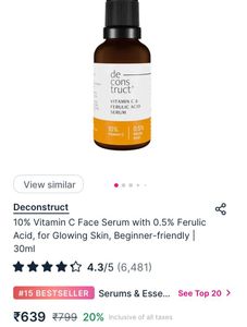 Deconstruct Vit C Serum ( Without Box)