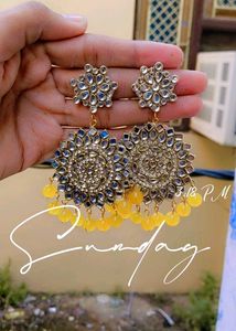 Elegant Kundan Earrings
