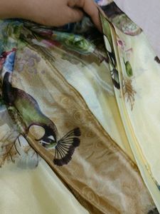 Elegant Floral Saree