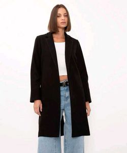 BLACK OVERCOAT(BLAZER )