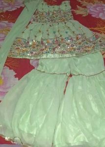 Beautiful 3 Piece Sarara Set For Wedding
