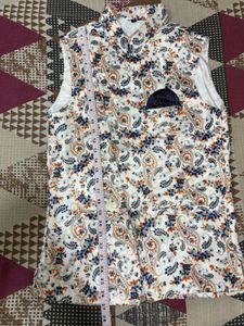 Designer Floral  Waist Coat