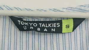 Tokyo Talkies Embroidered Striped Blue Dres