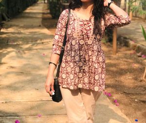 Beige Wide Leg Pants