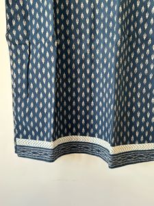Ajrakh Handblock Indigo Dye Dress