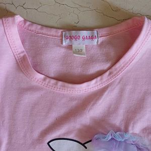Unicorn Themed Party Dress For Girls