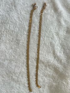 Beautiful Golden Anklets