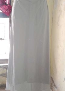 Elegant Silver Embellished Dress