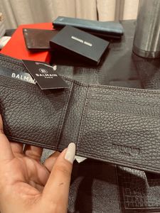 New Balmain paris mens wallet