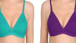 Pack Of 2 Paris Beauty Bra
