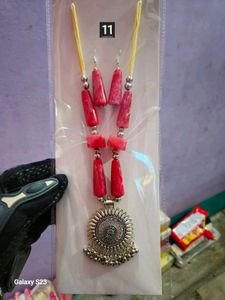 Necklace and earrings set women