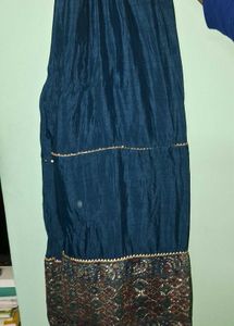 Blue Suit + Sharara/pallazzo + Dupatta