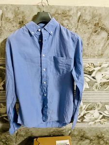 Gap Blue Button-Down Shirt
