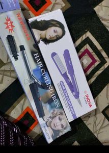 Curler Nd Crimping Combo Of New Product No Coin