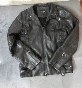 Black Fashion Leather Jacket