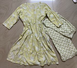 Floral Print Kurta Set