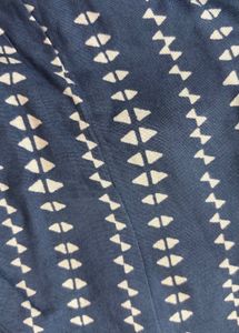 Striped Blue Crop Top