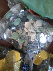 Full Packet(50+)of Silver / Golden Plastic Mirror