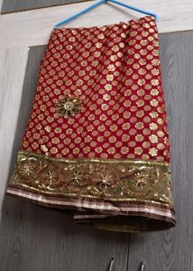 New Heavy Work Saree With Blouse