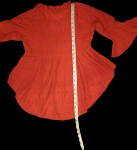 HIGH-LOW RUST TOP