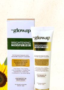 Brand New Hk Glow up Brightening Moisturizer