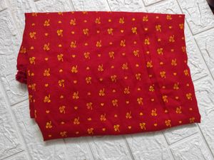 Scarves - Leopard &amp; Red Pattern