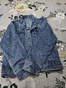 Distressed Denim Jacket