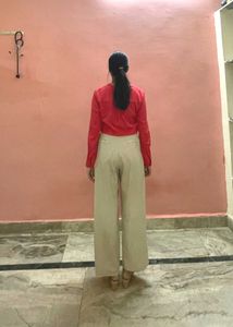 Coral Full Sleeve Women's  Top
