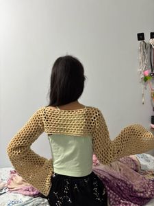 Mermaid Sleeved Bolero Shrug (Crochet)🌷🧜‍♀️