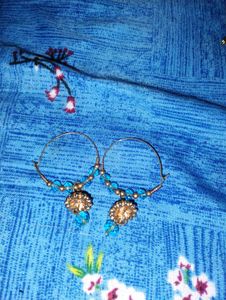 Sparkling Circle Earrings