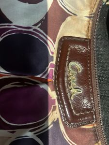 Coach crossbody Signature Print