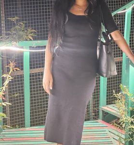 Black Midi Dress