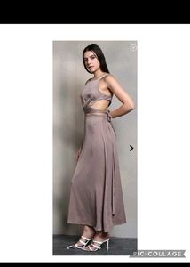 New with tag- Elegant Cutout Midi Dress