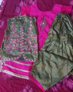 Punjabi Suit With Patiyala Salwar And Kooti