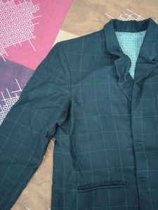 Check Pattern Blazer