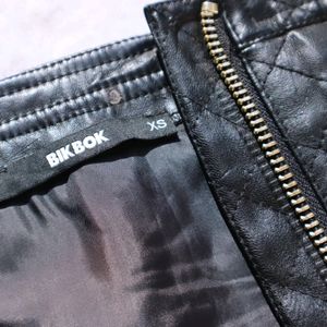 Leather Skirt
