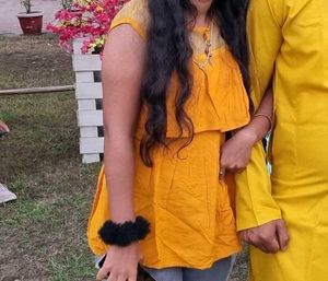 Stylish Mustard Top
